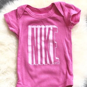 Nike - Pink Baby Girl Onesie